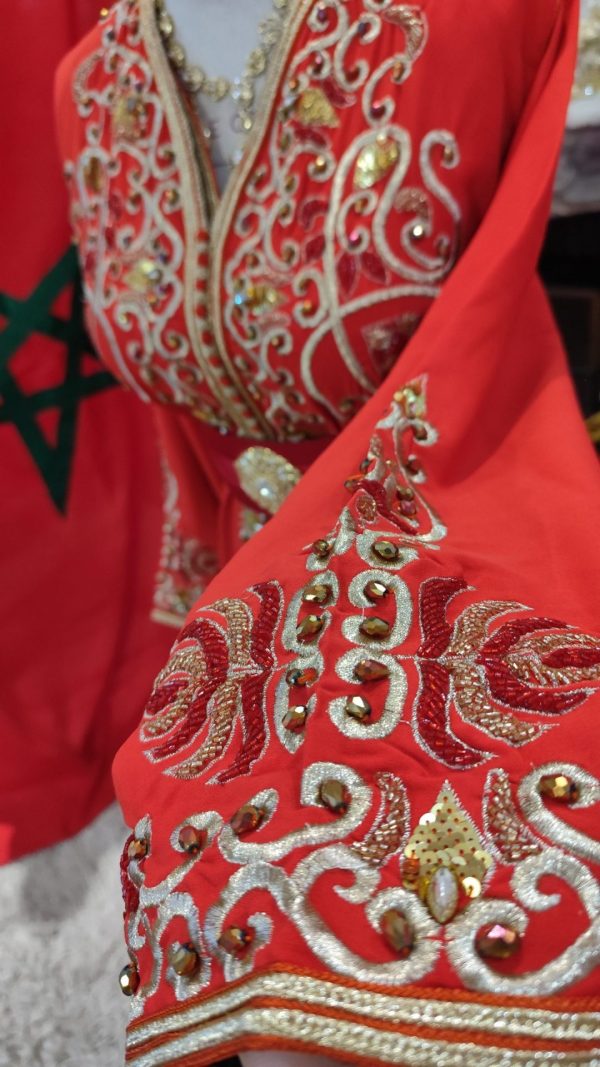 caftan marocain neuf doublé — photo 9