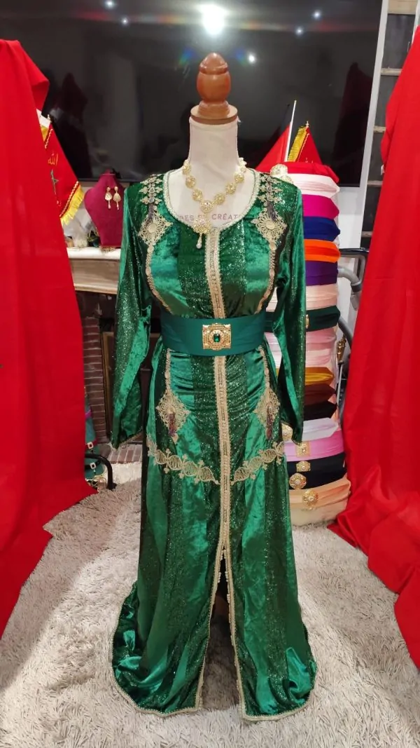 Gebrauchter marokkanischer Kaftan — photo 8