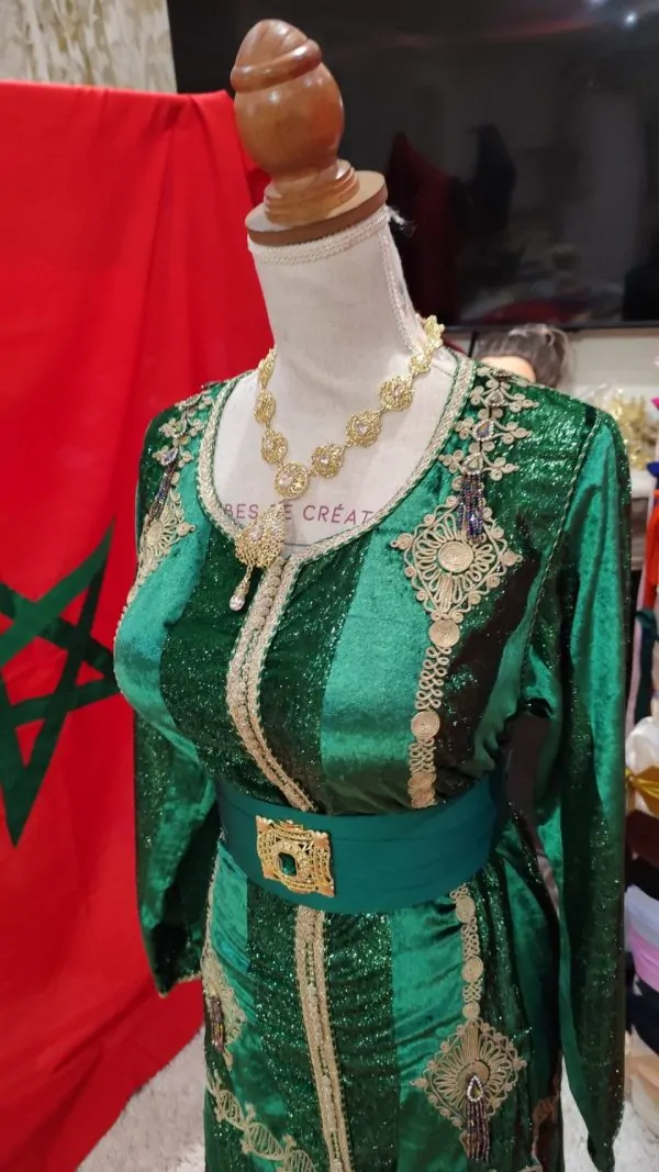 Gebrauchter marokkanischer Kaftan — photo 7
