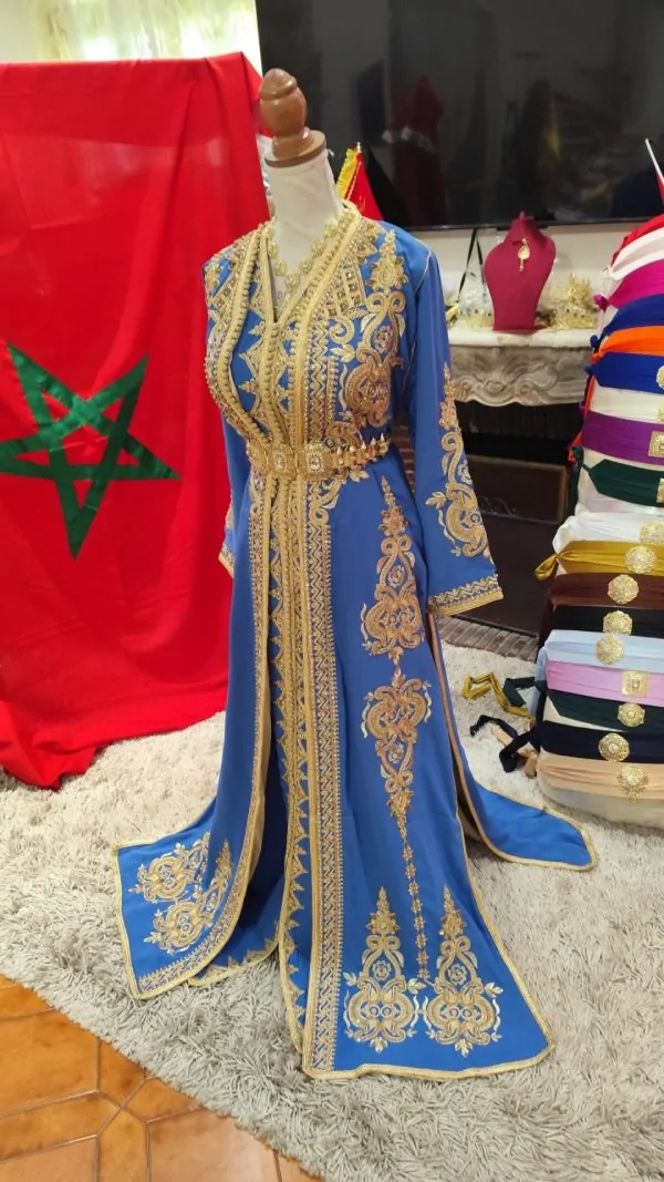 caftan marocain neuf doublé — photo 12