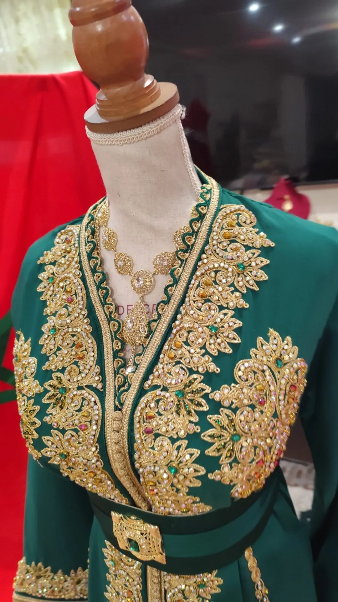 caftan marocain neuf doublé – Image 9