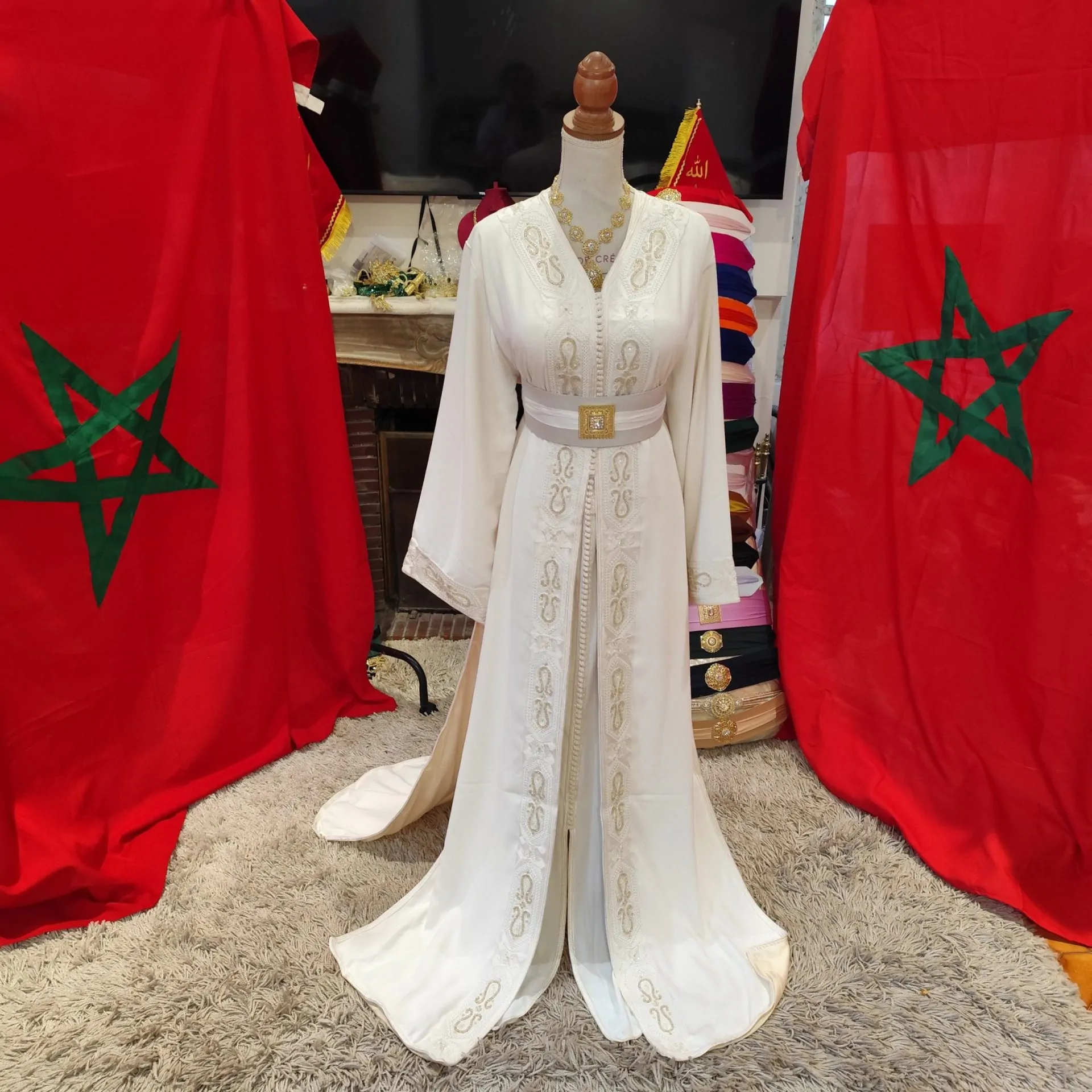 caftan marocain neuf doublé – Image 10