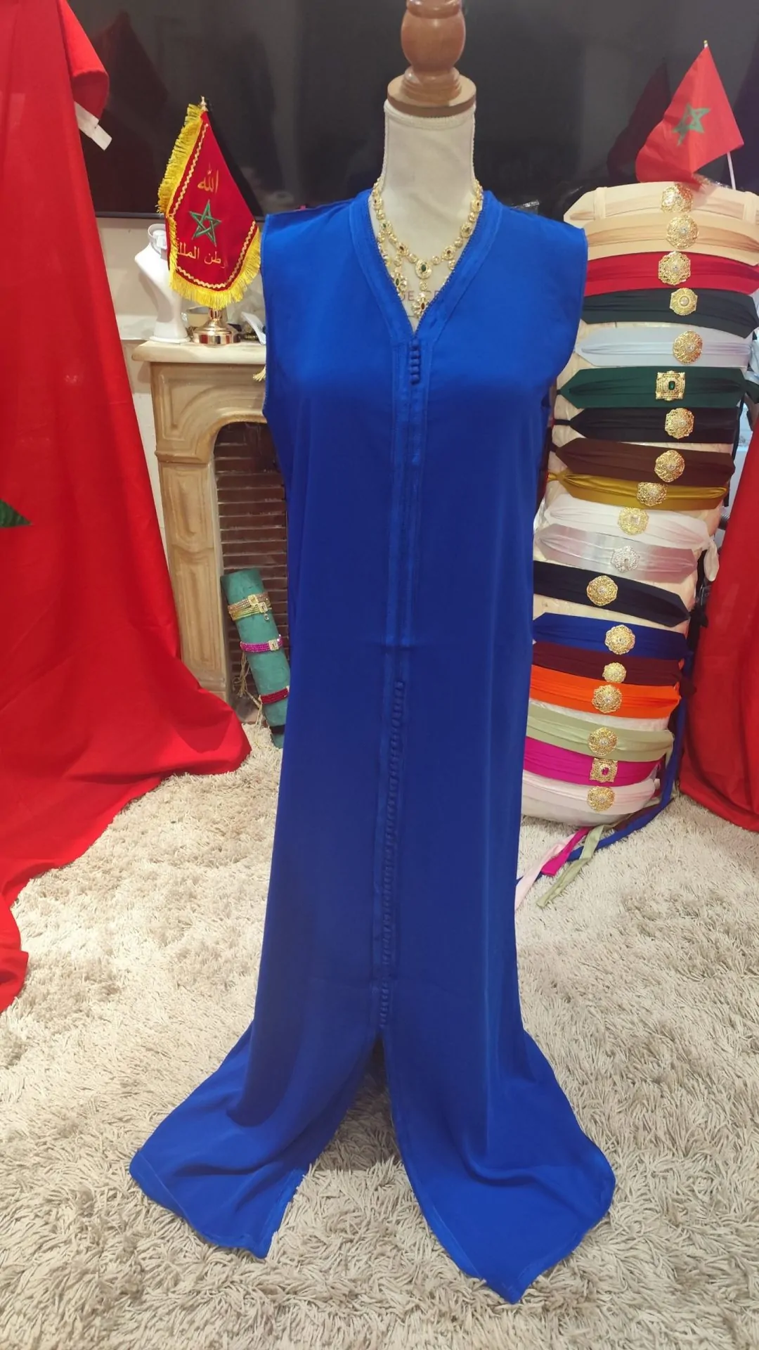caftan marocain neuf avec la ceinture – Image 5