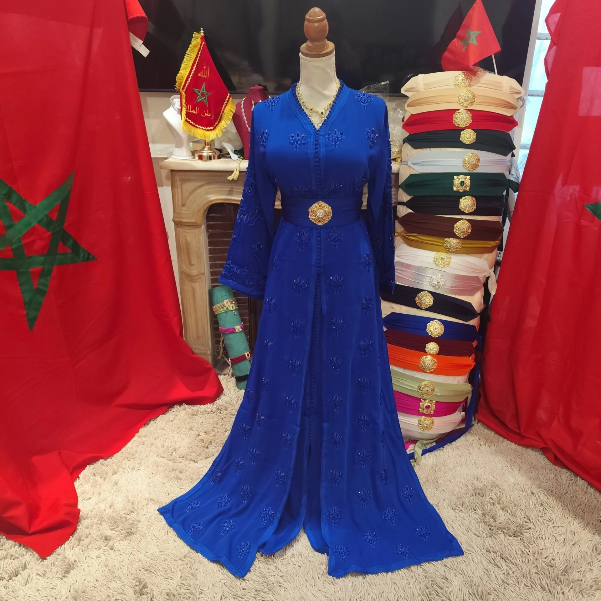 caftan marocain neuf avec la ceinture – Image 12