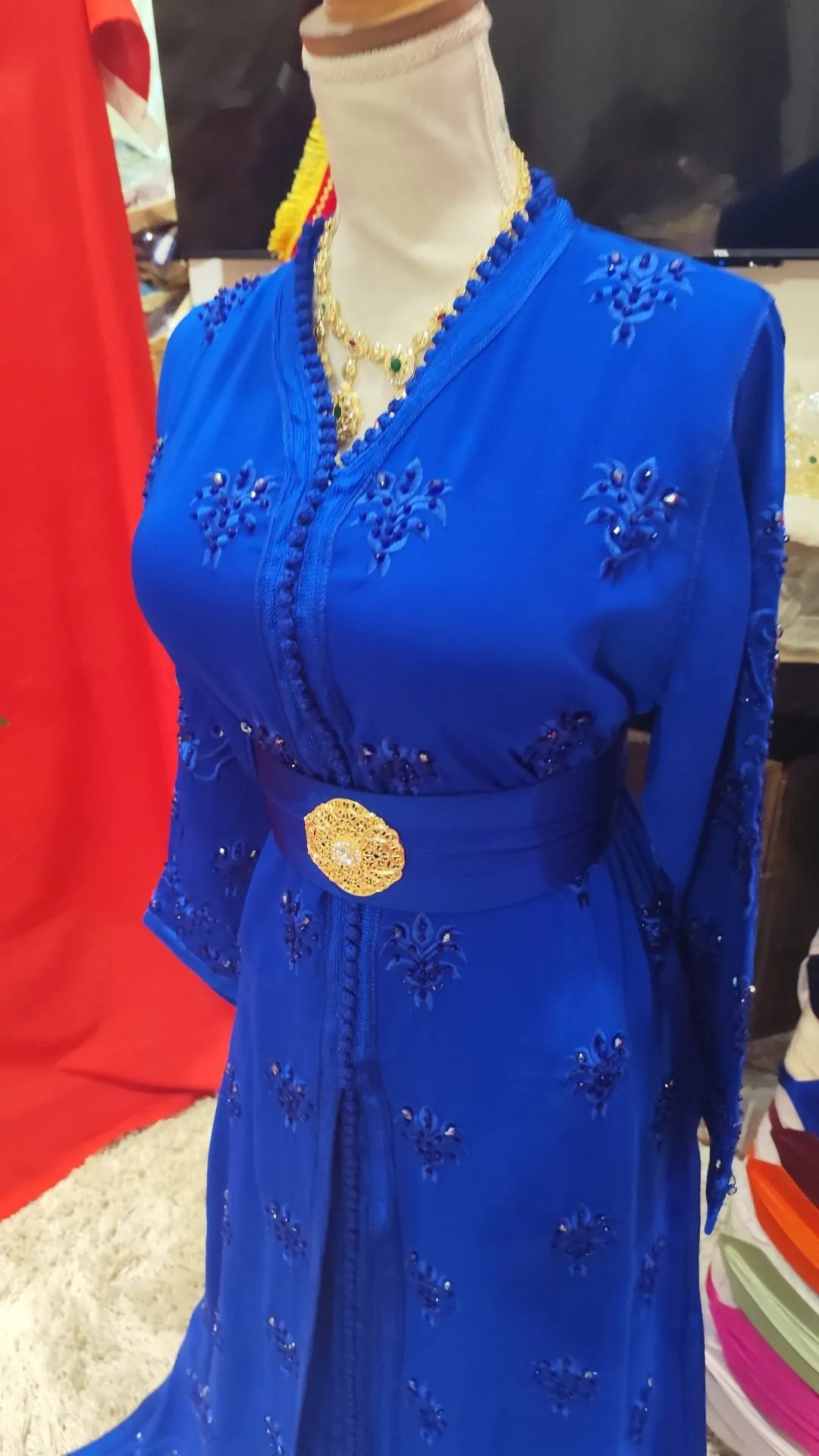 caftan marocain neuf avec la ceinture – Image 6