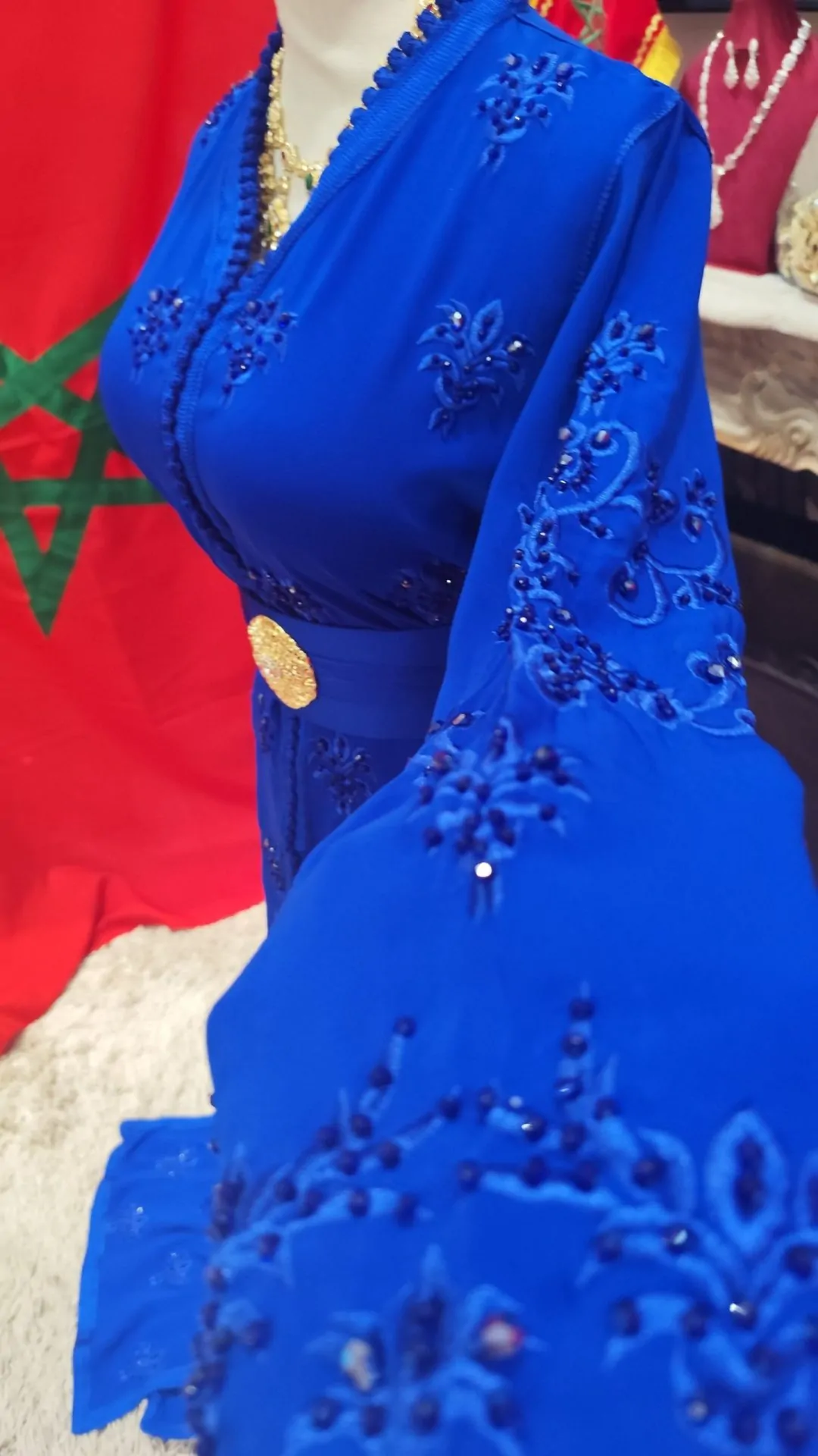 caftan marocain neuf avec la ceinture – Image 10