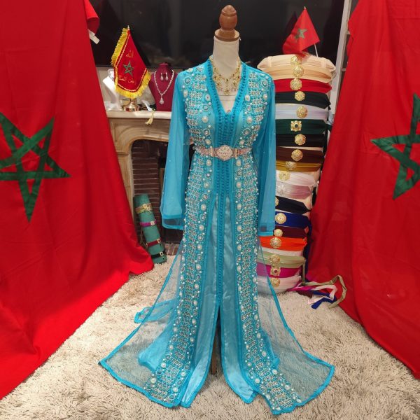 caftan marocain neuf grande taille — photo 8