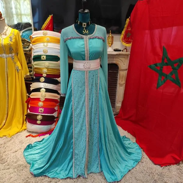 Caftano marocchino usato, indossato una volta — photo 15