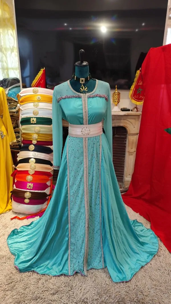 Caftano marocchino usato, indossato una volta — photo 12