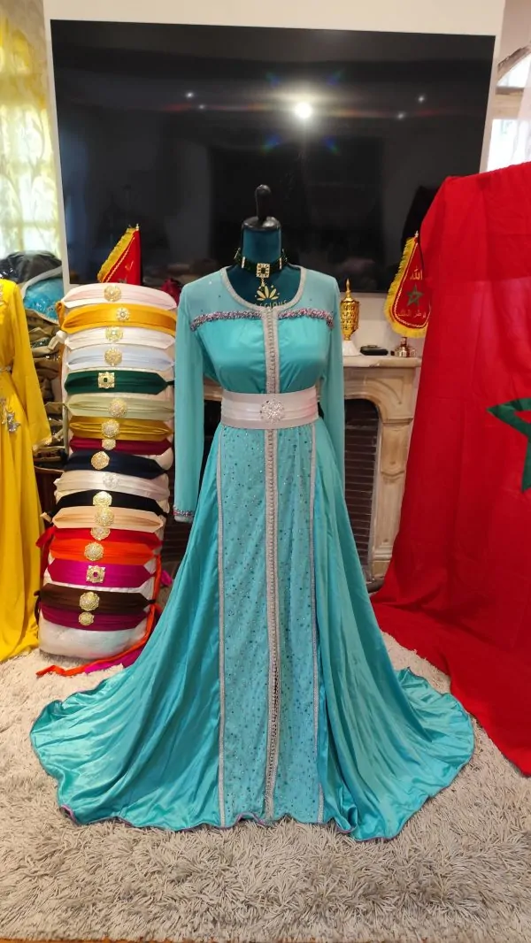 Caftano marocchino usato, indossato una volta — photo 11
