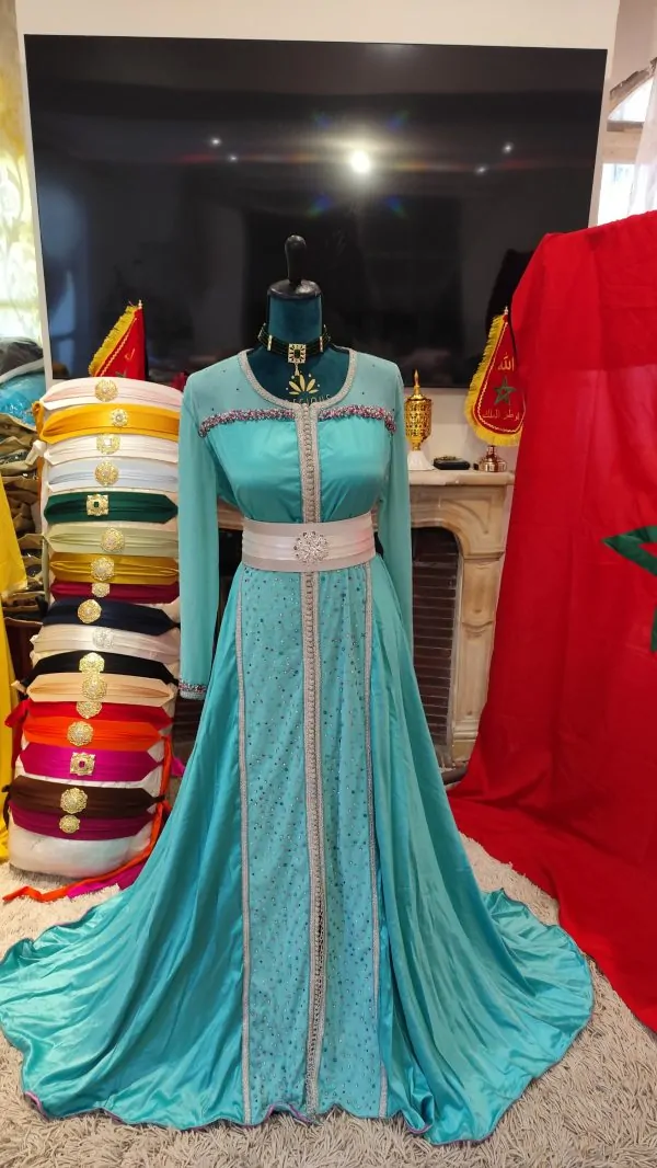 Caftano marocchino usato, indossato una volta — photo 10