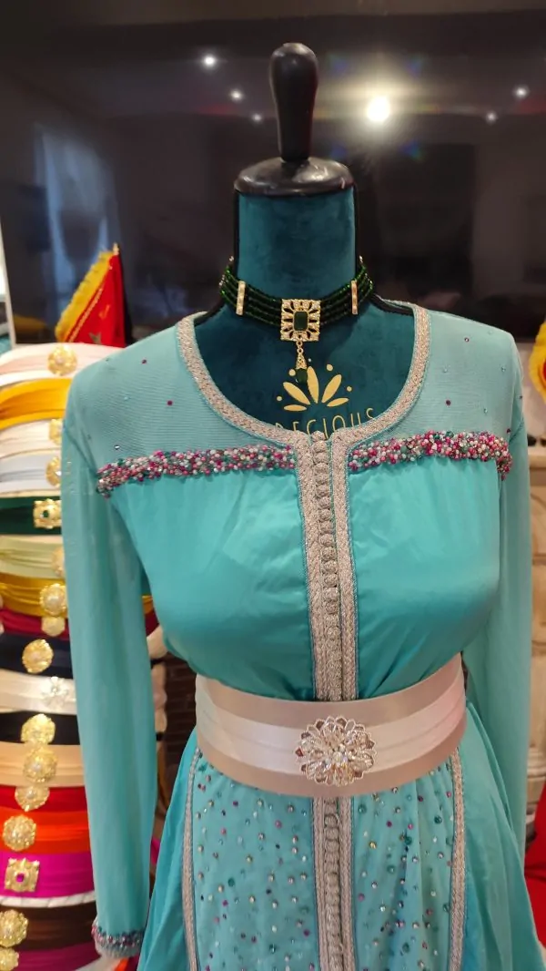 Caftano marocchino usato, indossato una volta — photo 9