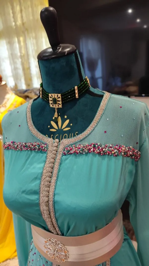 Caftano marocchino usato, indossato una volta — photo 6