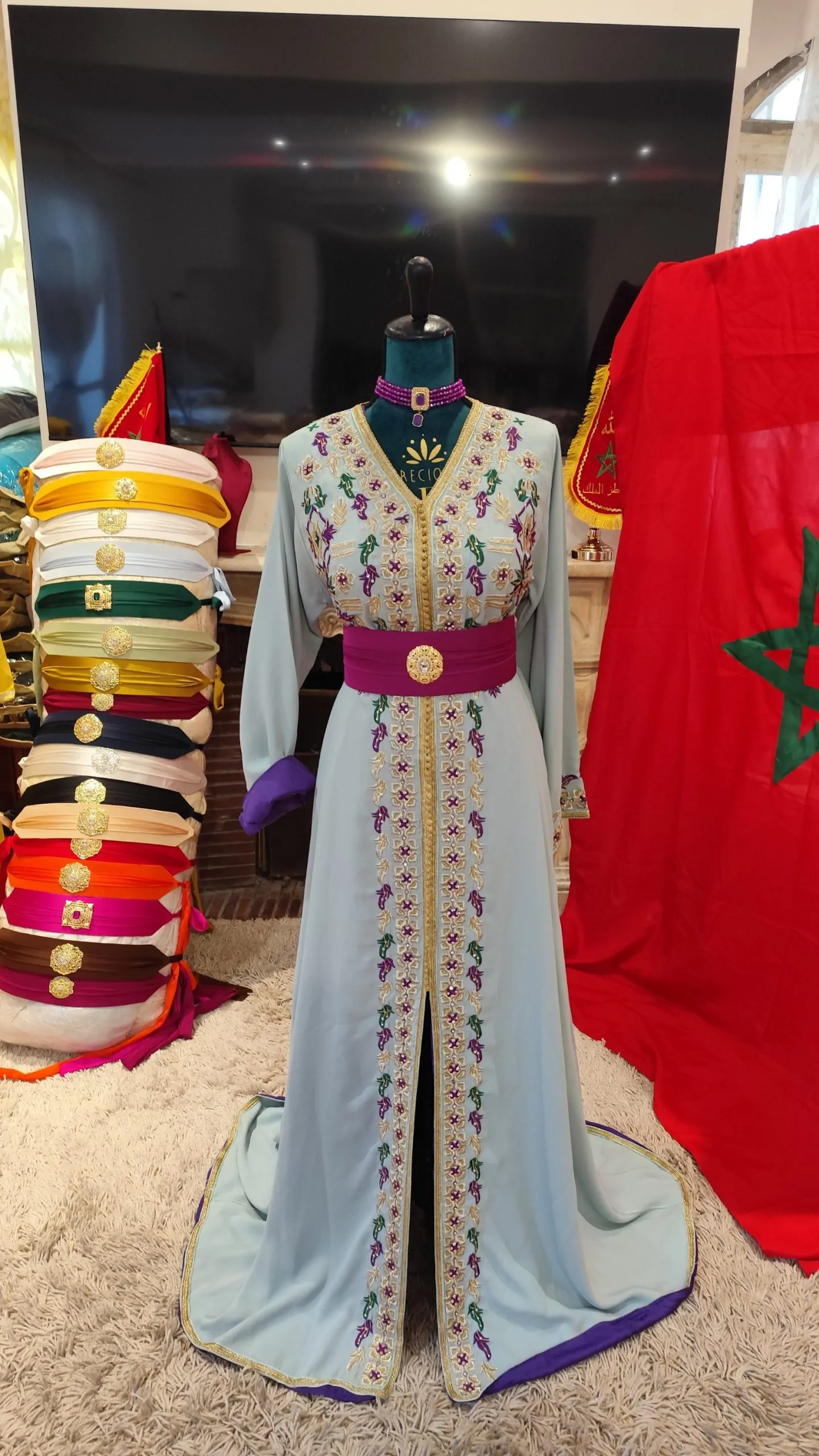 caftan marocain d oublé quasi neuf – Image 10