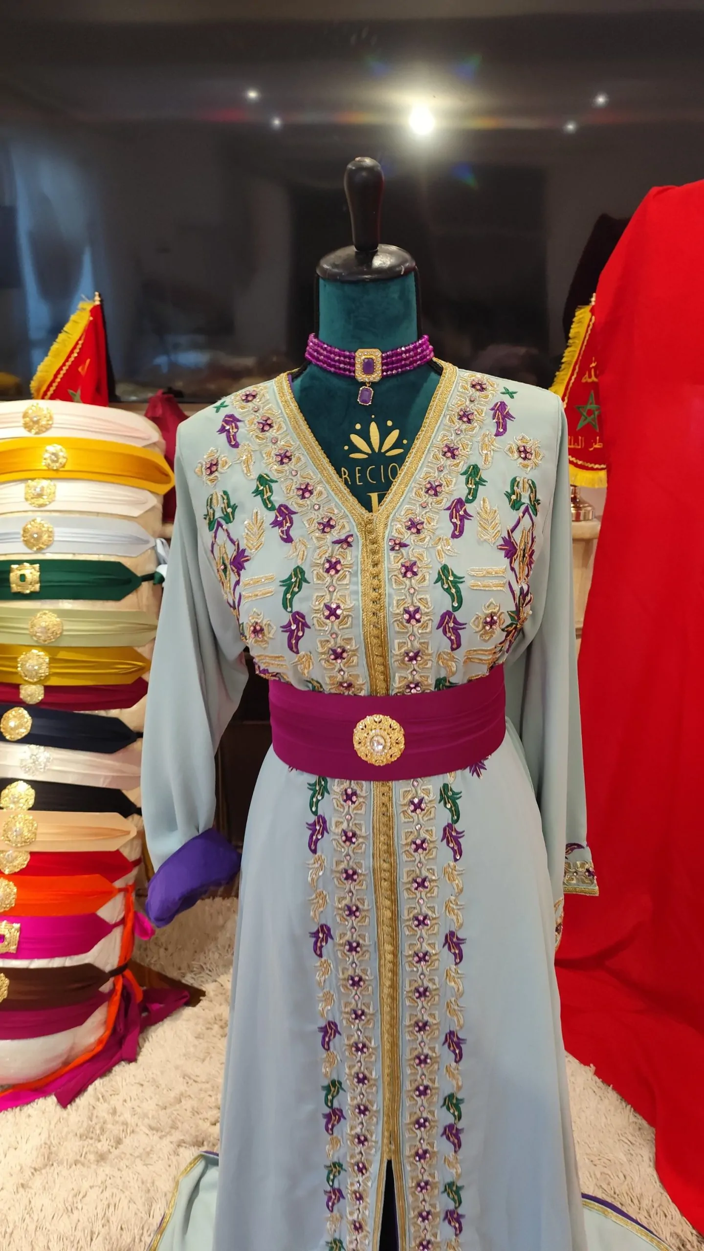 caftan marocain d oublé quasi neuf – Image 2