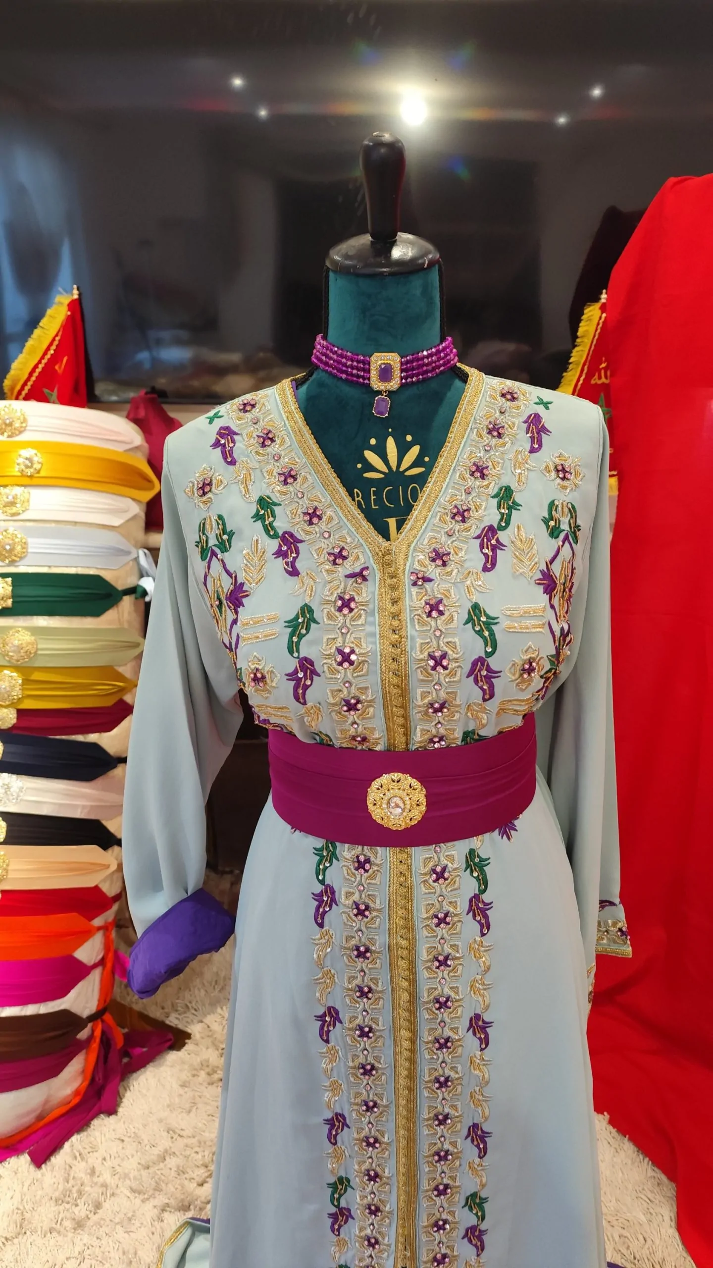 caftan marocain d oublé quasi neuf – Image 6