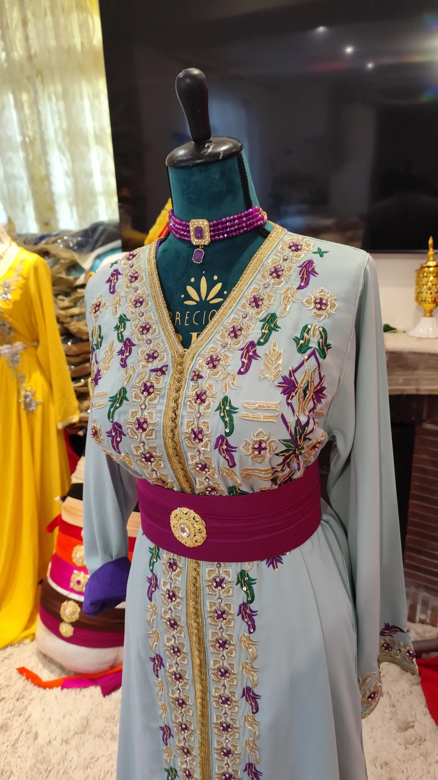 caftan marocain d oublé quasi neuf – Image 3
