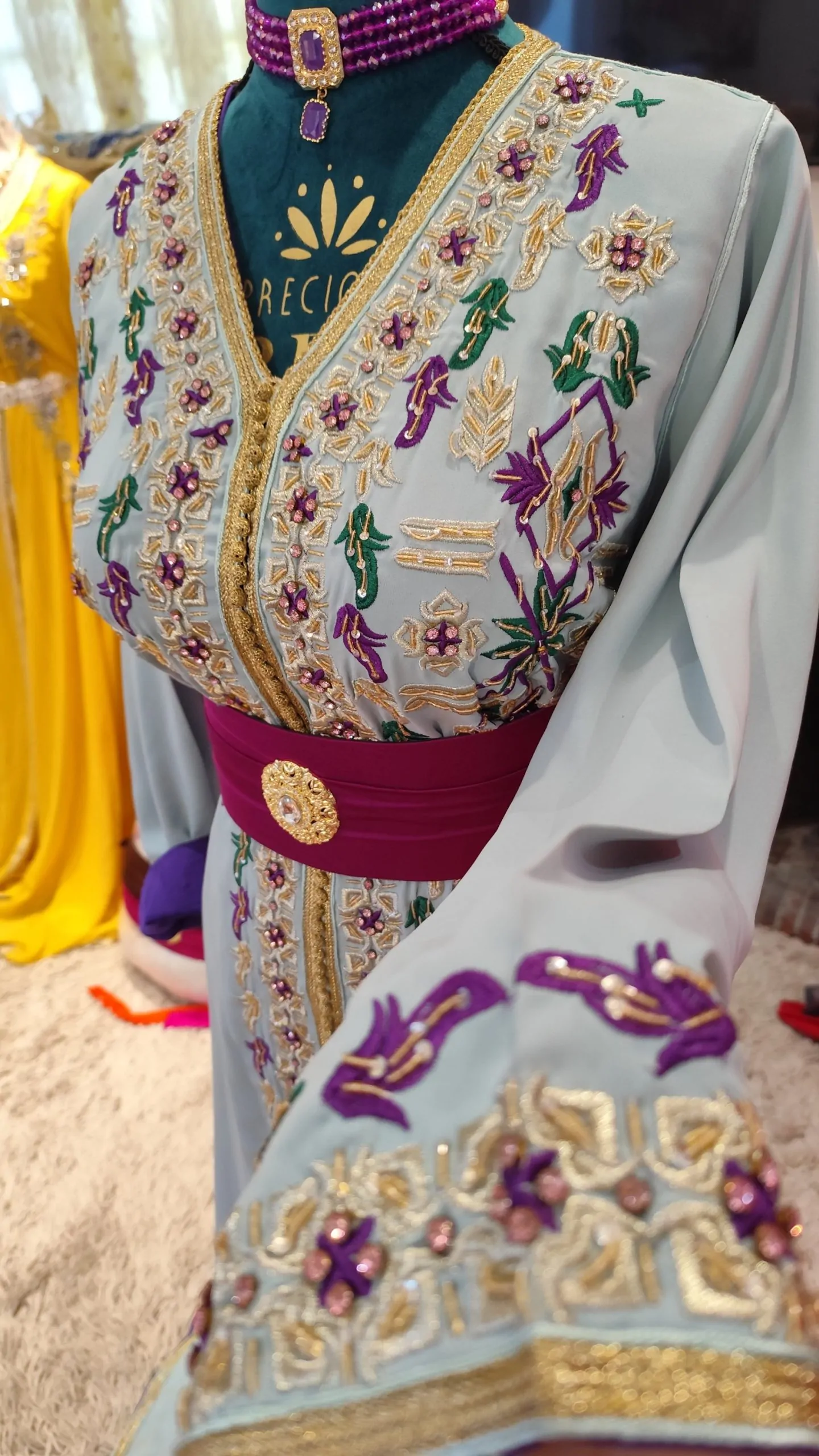 caftan marocain d oublé quasi neuf – Image 9