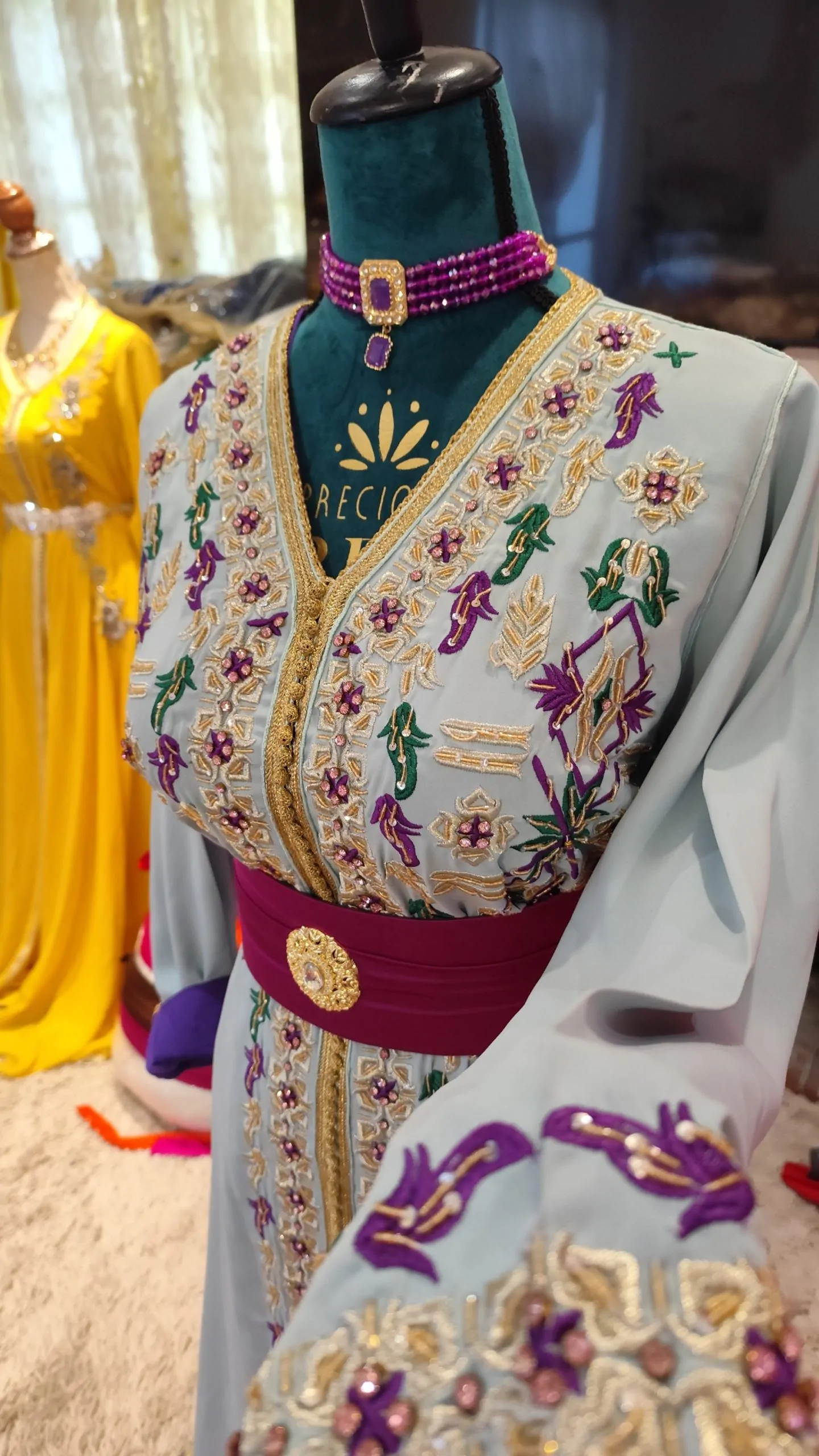 caftan marocain d oublé quasi neuf – Image 13