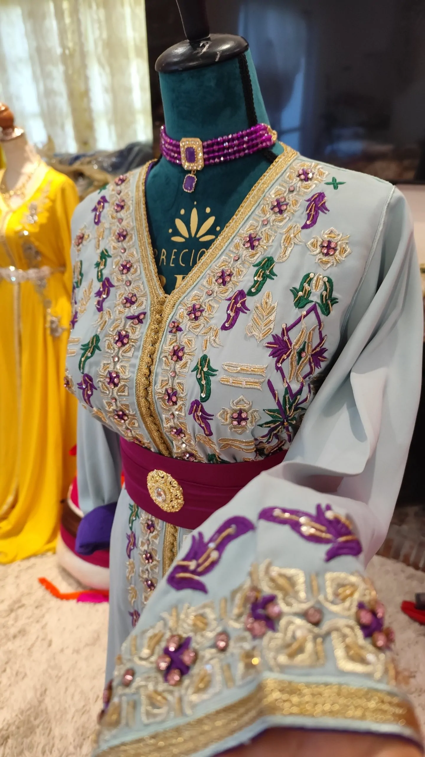 caftan marocain d oublé quasi neuf – Image 11