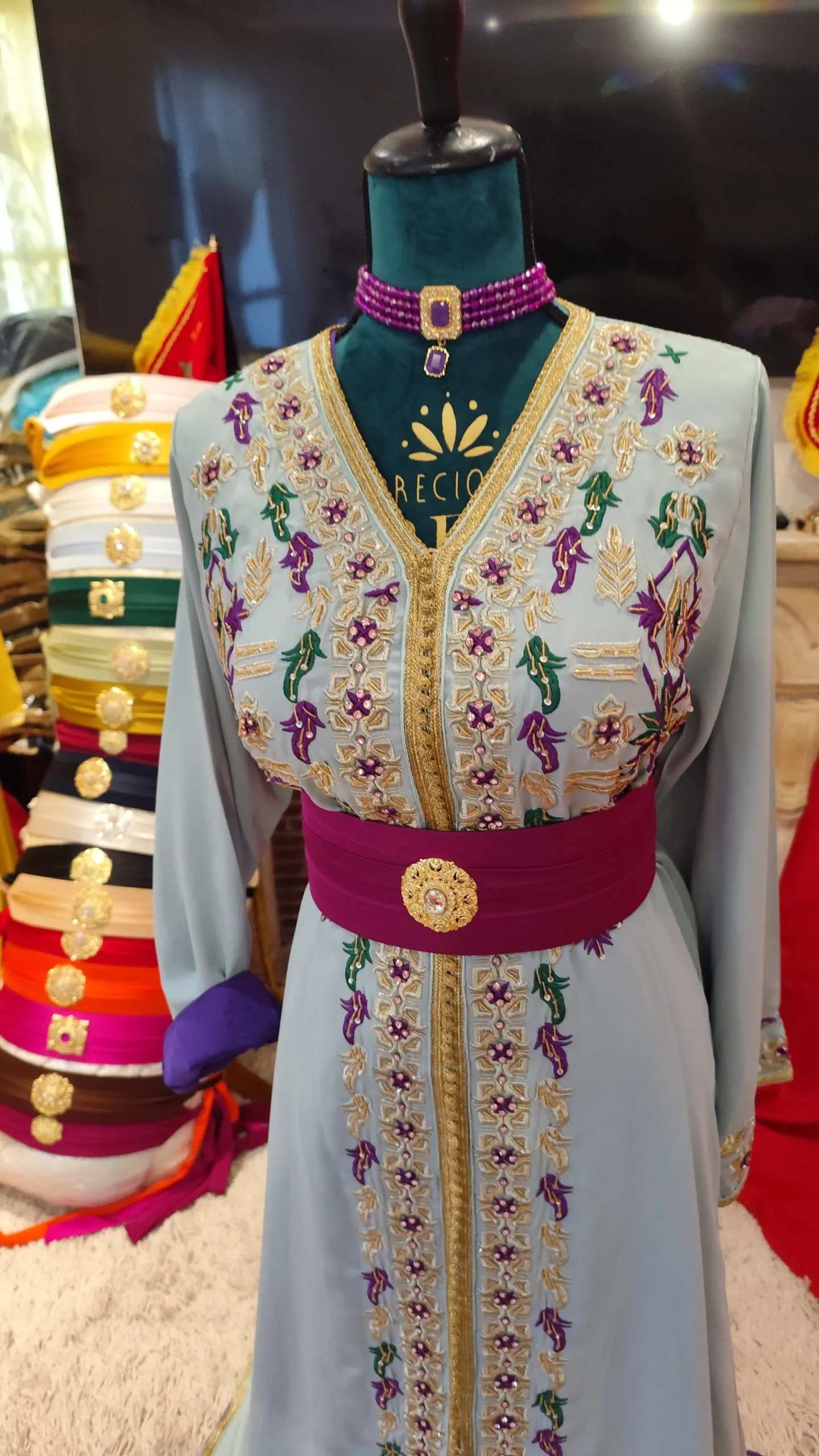 caftan marocain d oublé quasi neuf – Image 5