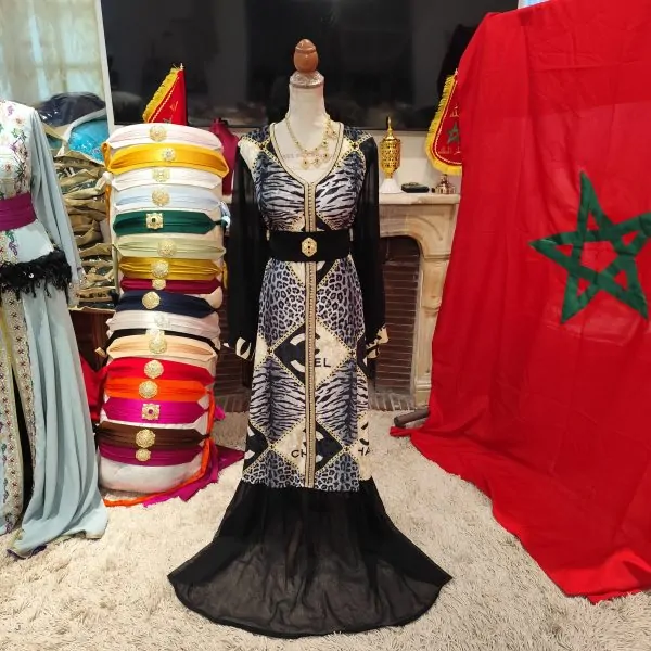 Moroccan caftan, plus size, worn once — photo 10