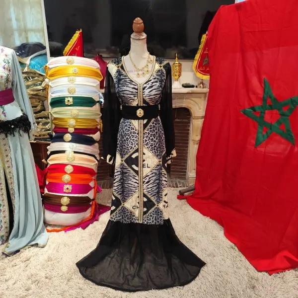 Moroccan caftan, plus size, worn once — photo 9