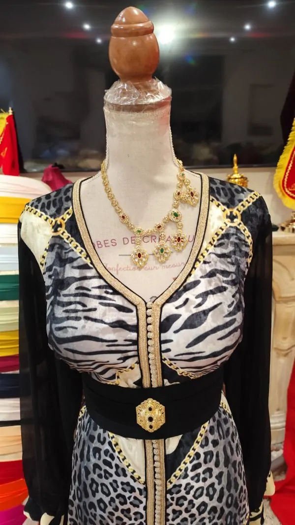 Moroccan caftan, plus size, worn once — photo 8