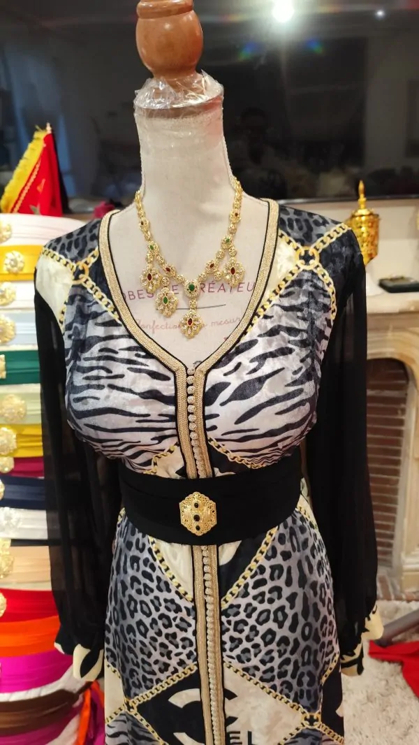Moroccan caftan, plus size, worn once — photo 11