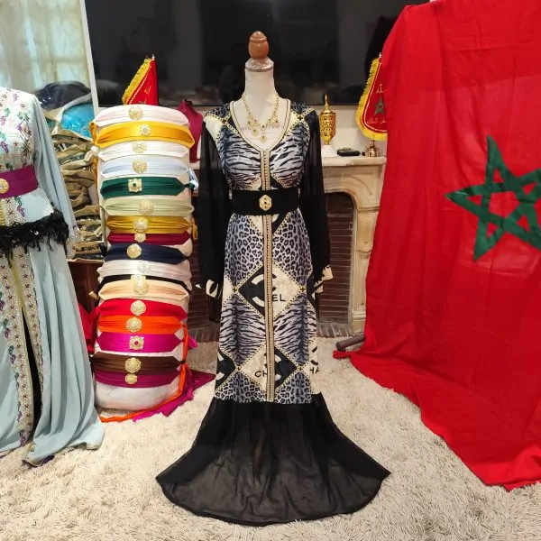 Moroccan caftan, plus size, worn once