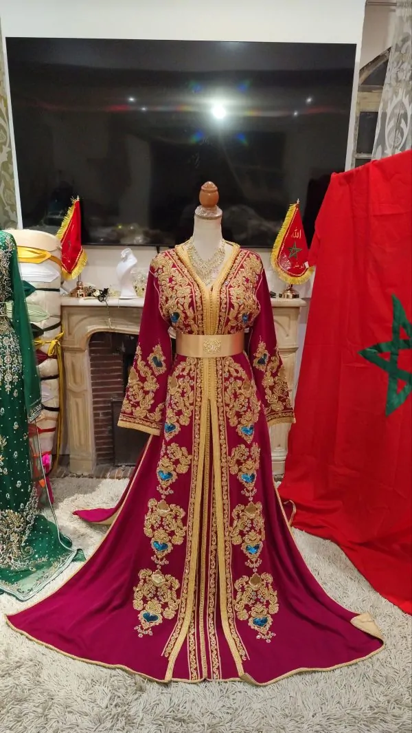 caftan marocain porté une fois — photo 6