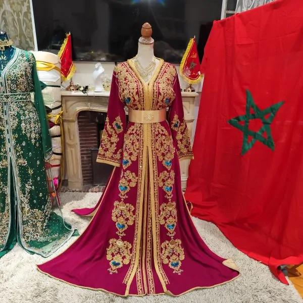 caftan marocain porté une fois — photo 13