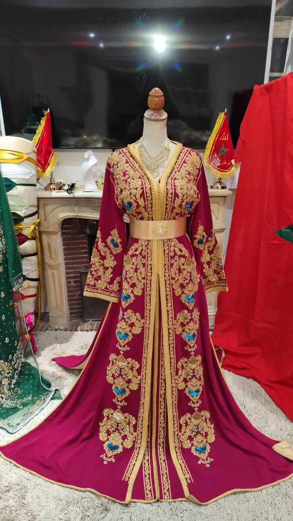 caftan marocain porté une fois — photo 5