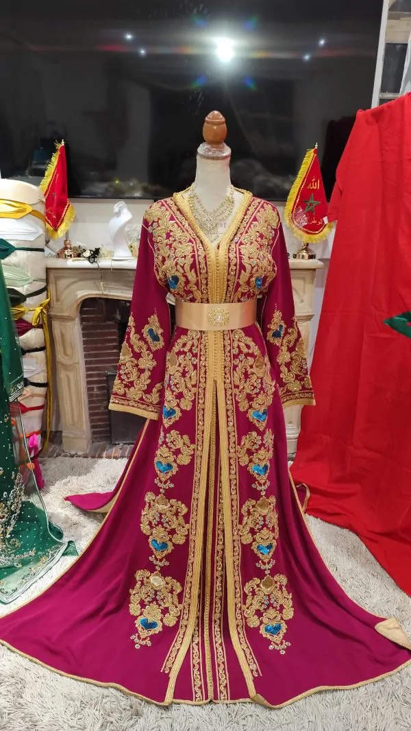 caftan marocain porté une fois — photo 11