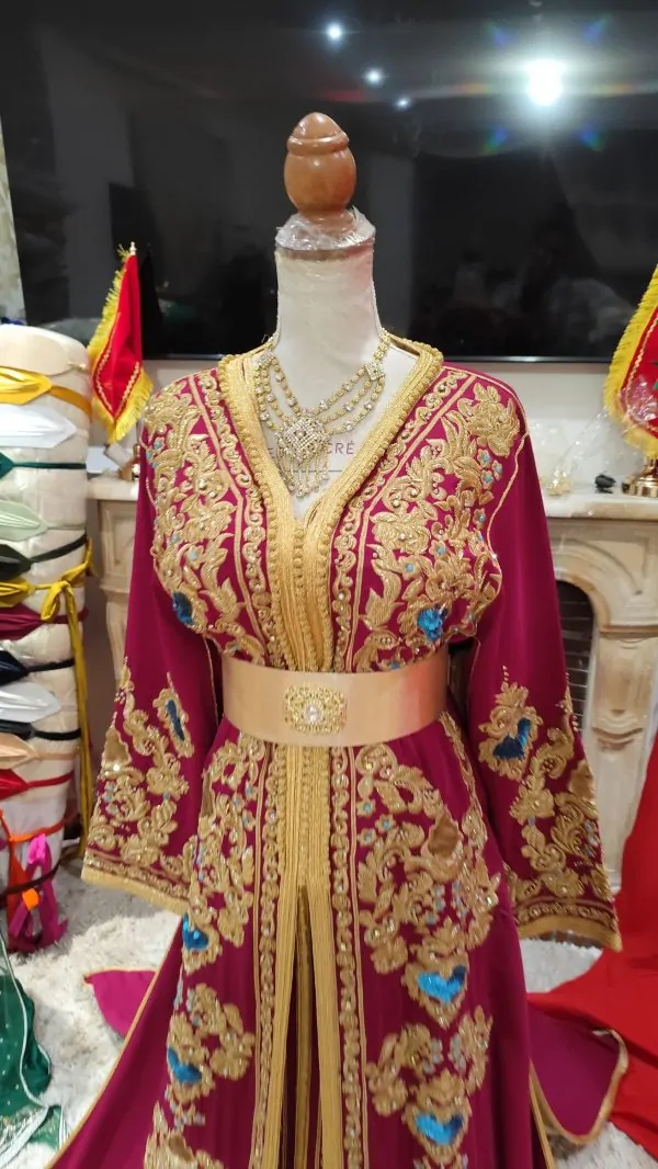 caftan marocain porté une fois — photo 12