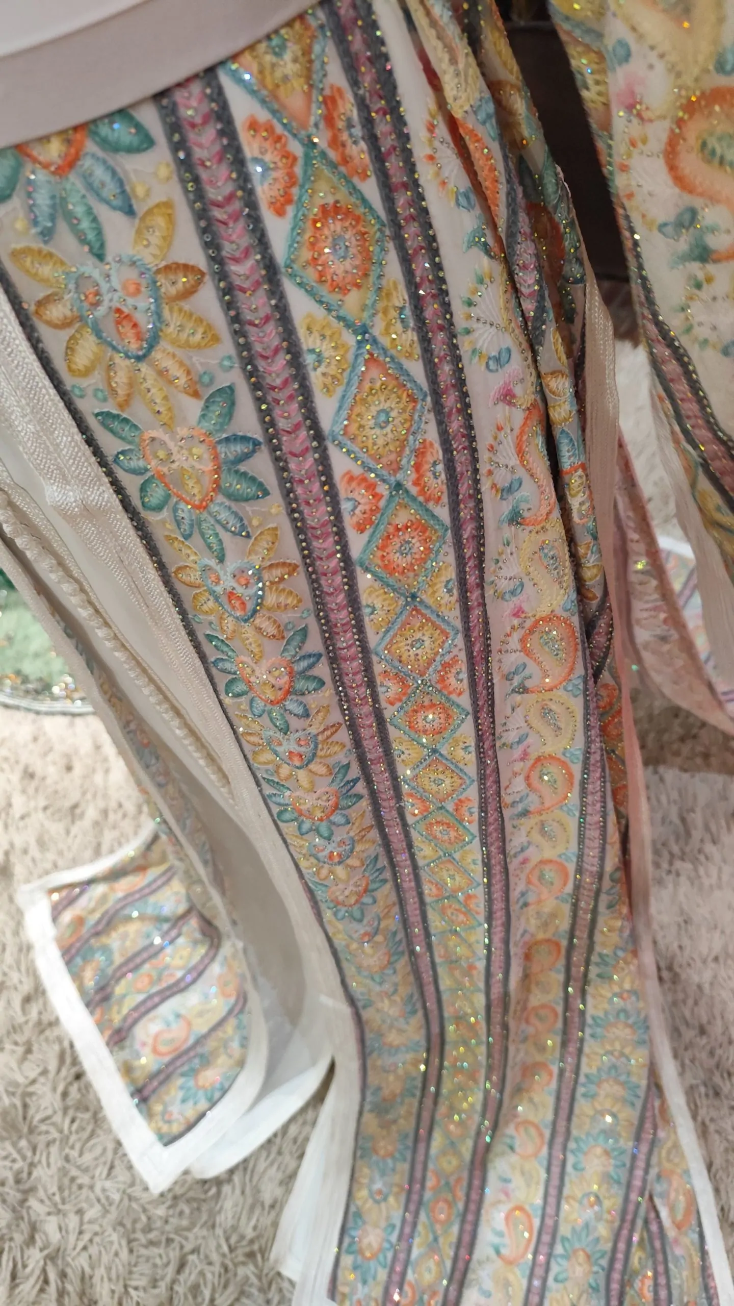 caftan marocain grande taille 65cm – Image 4