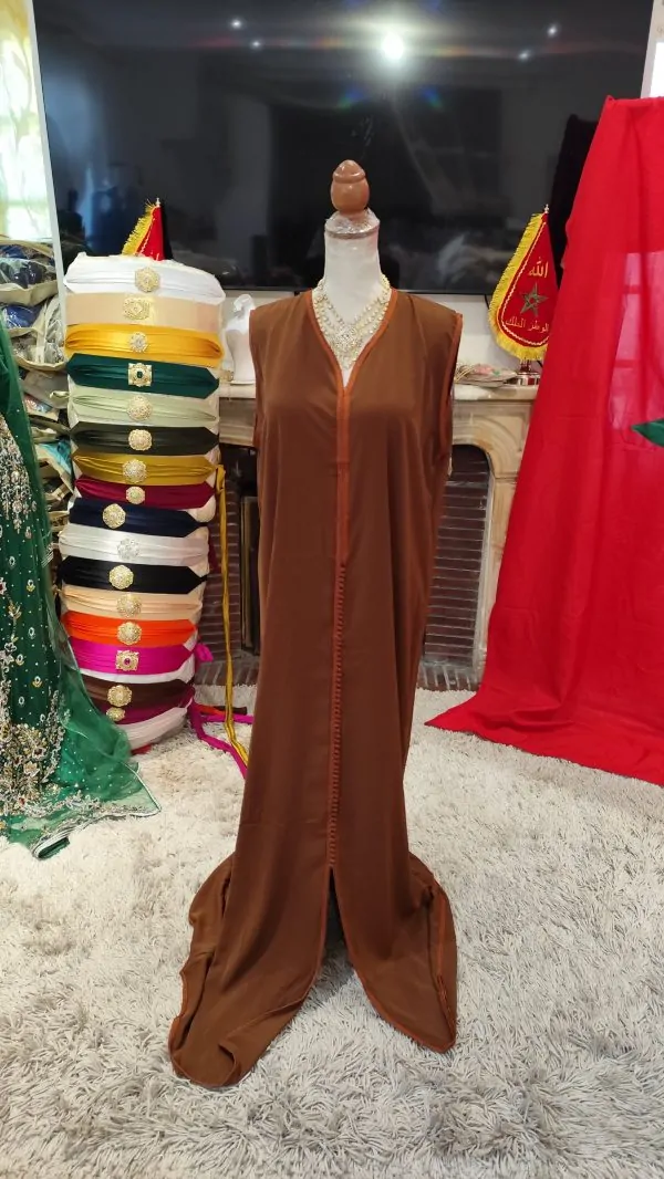 Caftano marocchino nuovo con cintura — photo 10