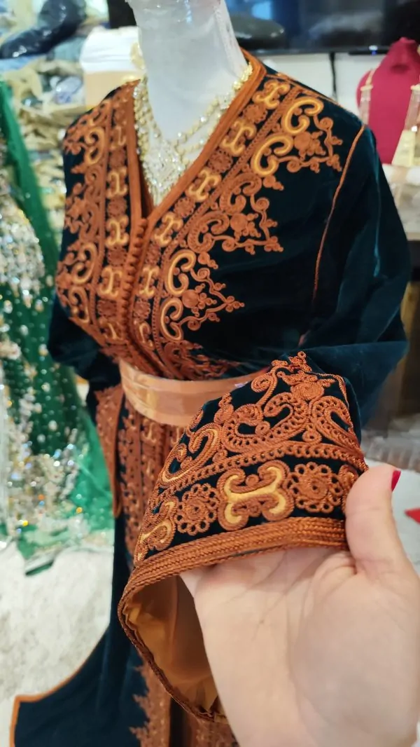 Caftano marocchino nuovo con cintura — photo 9