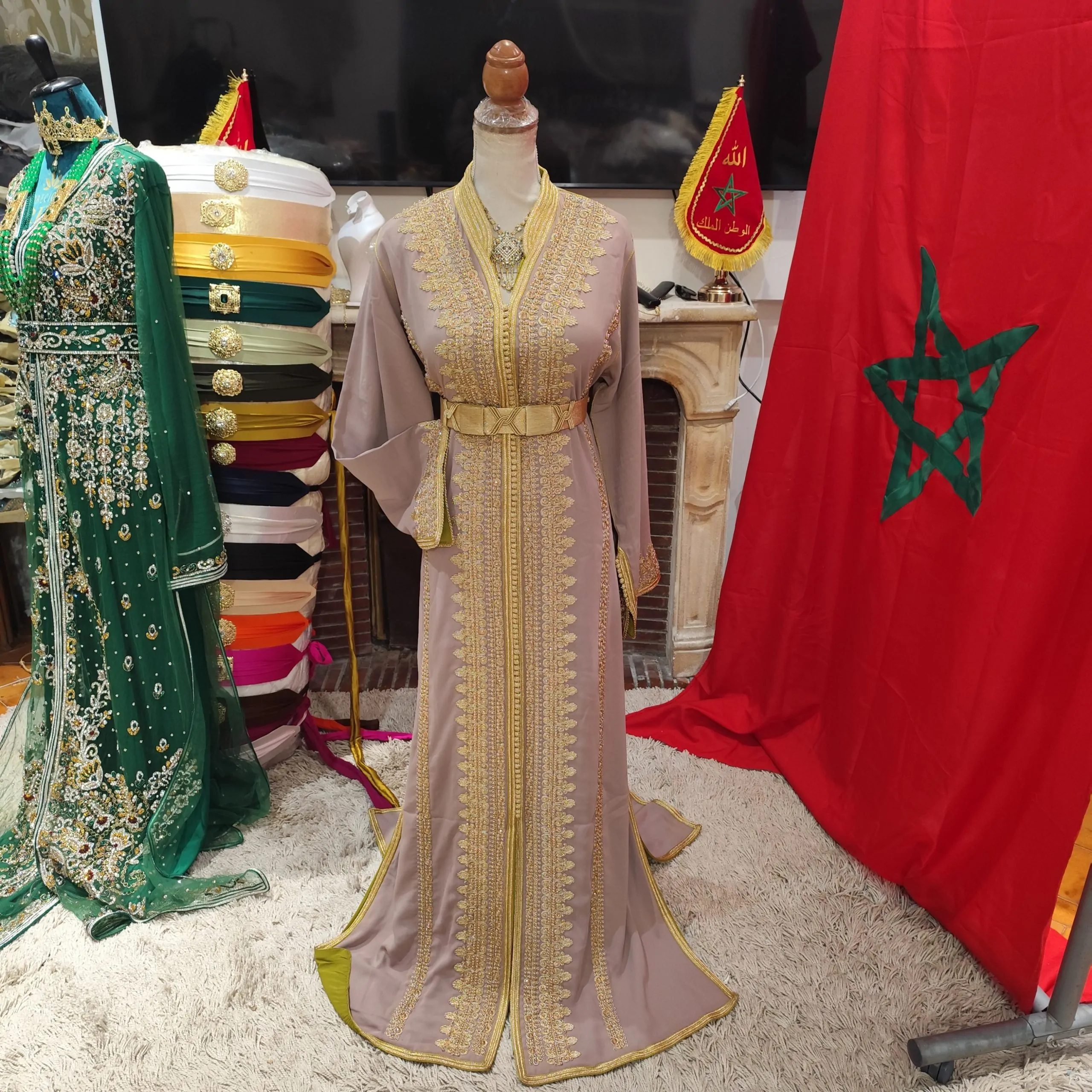 caftan marocain neuf doublé