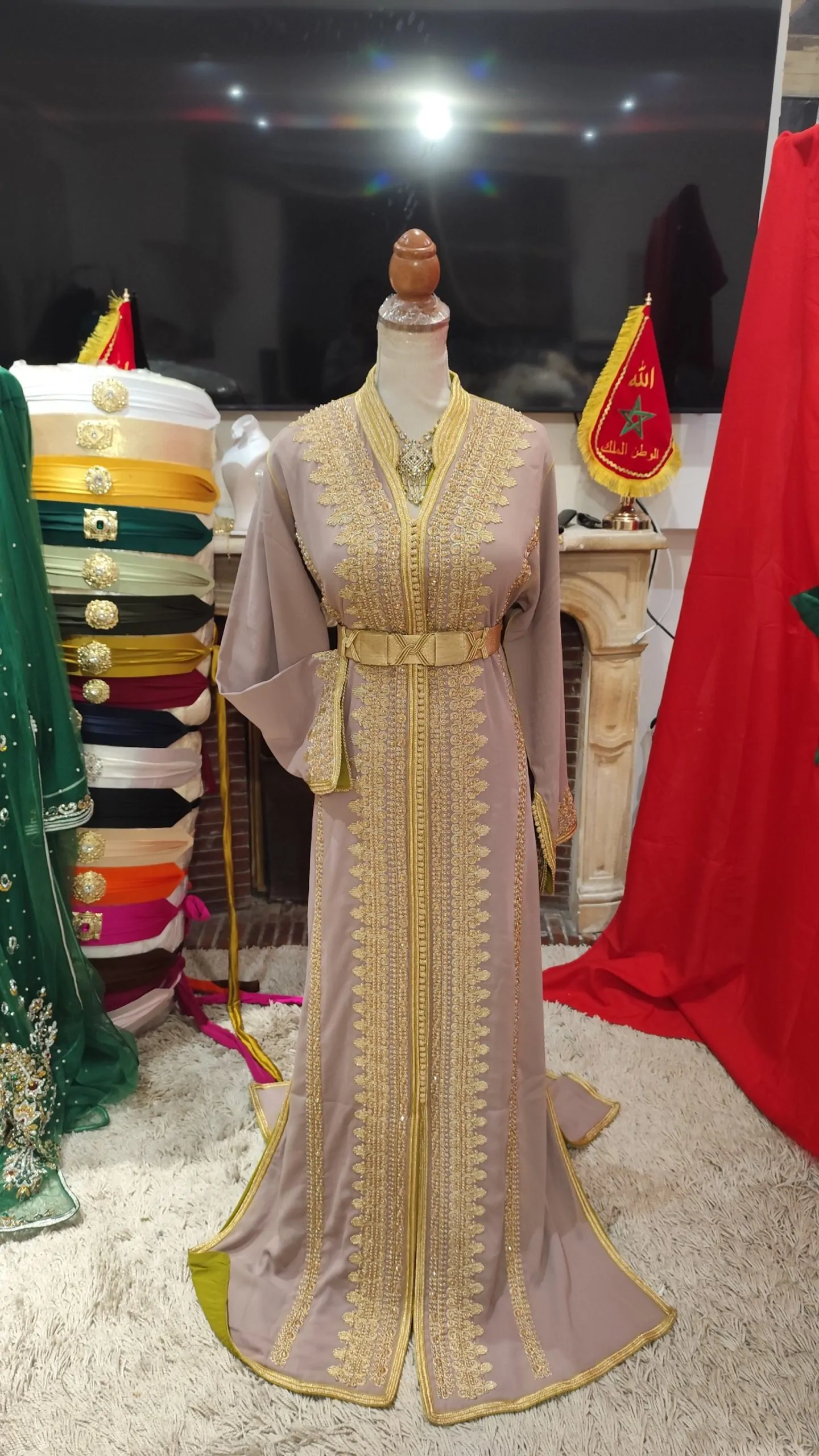 caftan marocain neuf doublé – Image 3