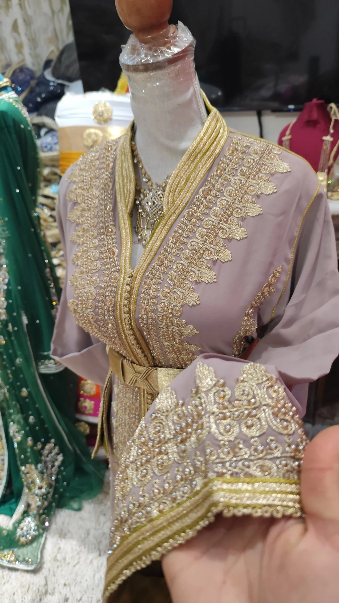 caftan marocain neuf doublé – Image 9