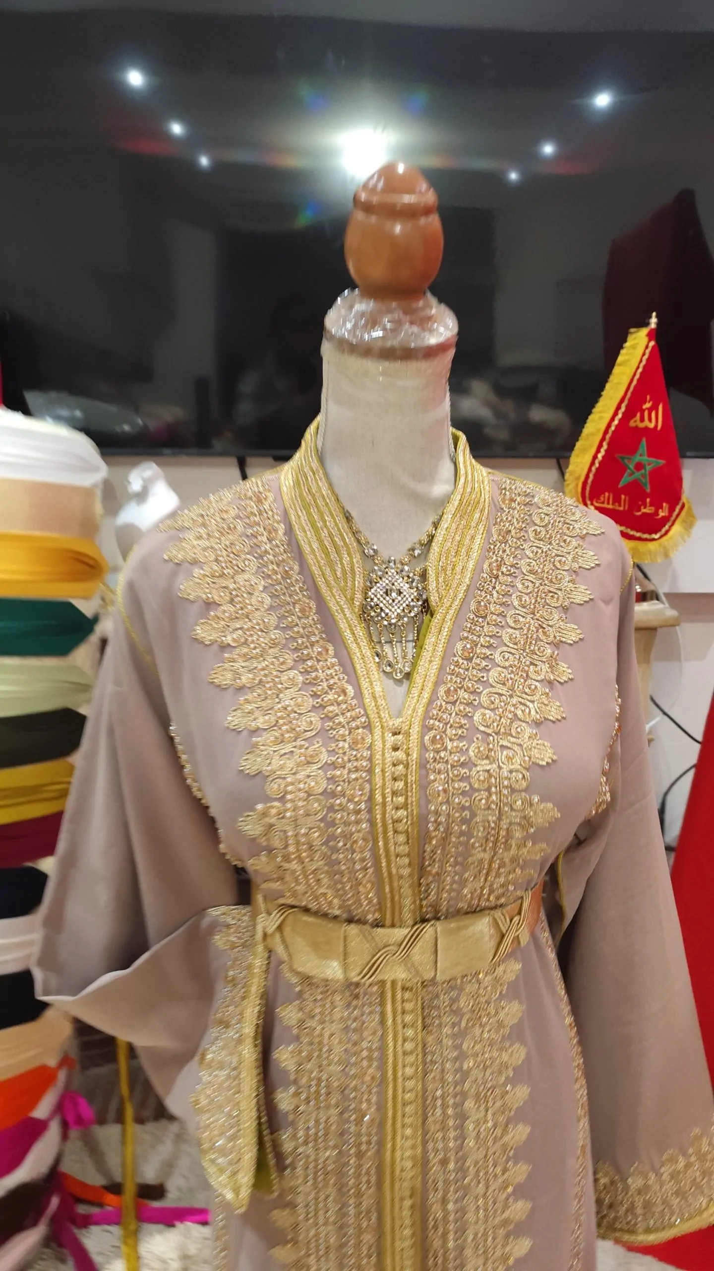 caftan marocain neuf doublé – Image 4
