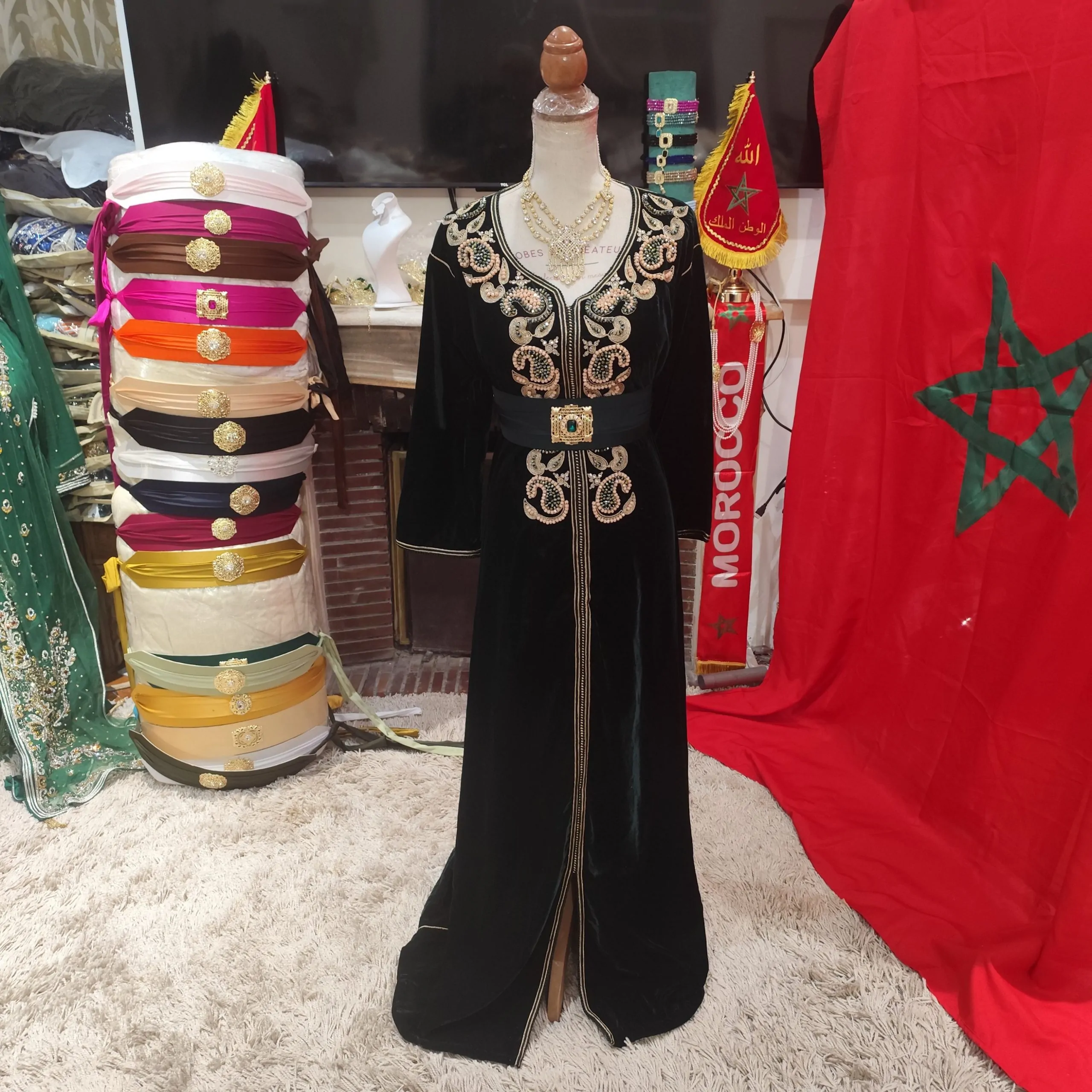 caftan marocain d occasion grande taille