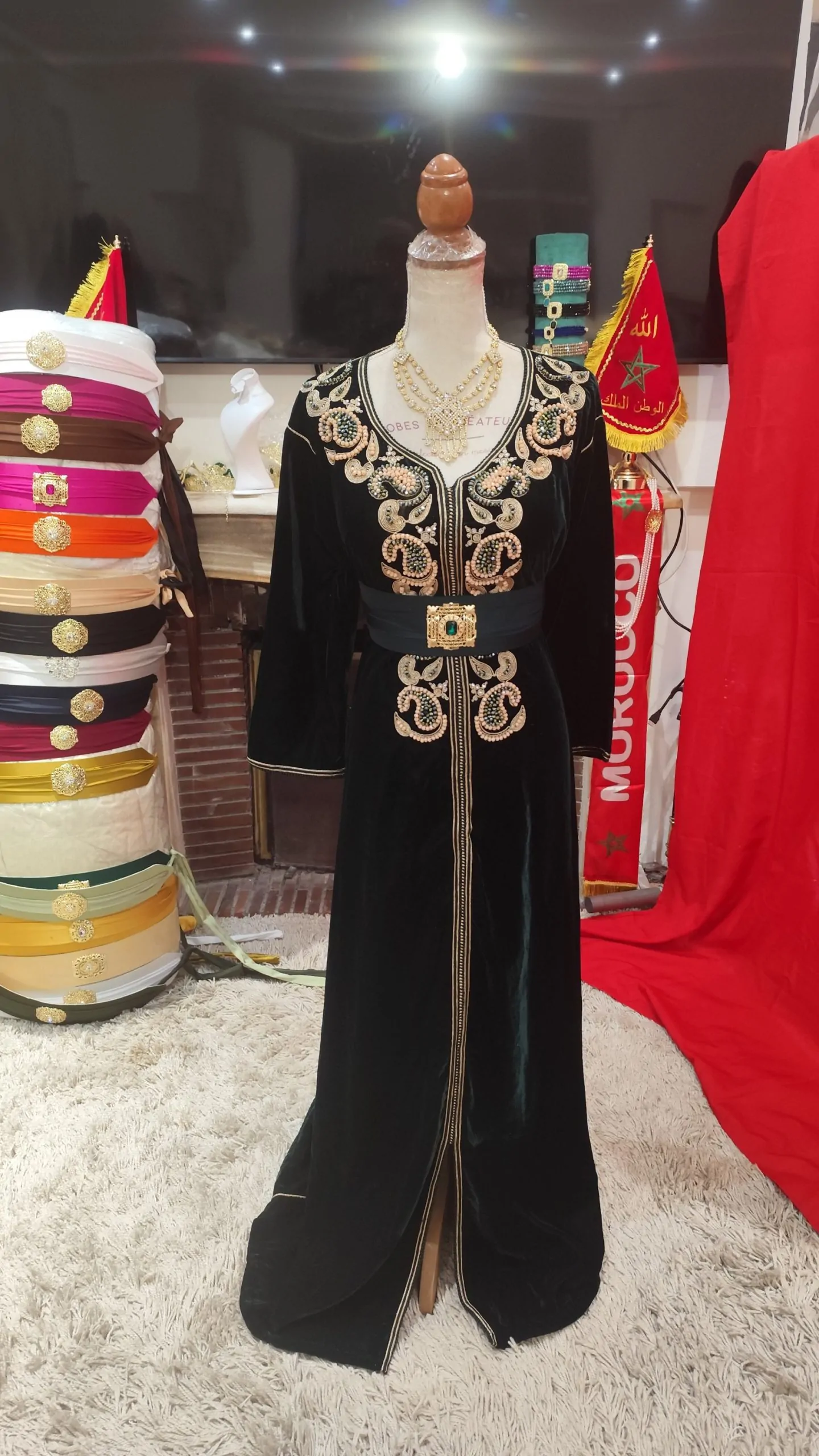 caftan marocain d occasion grande taille – Image 5