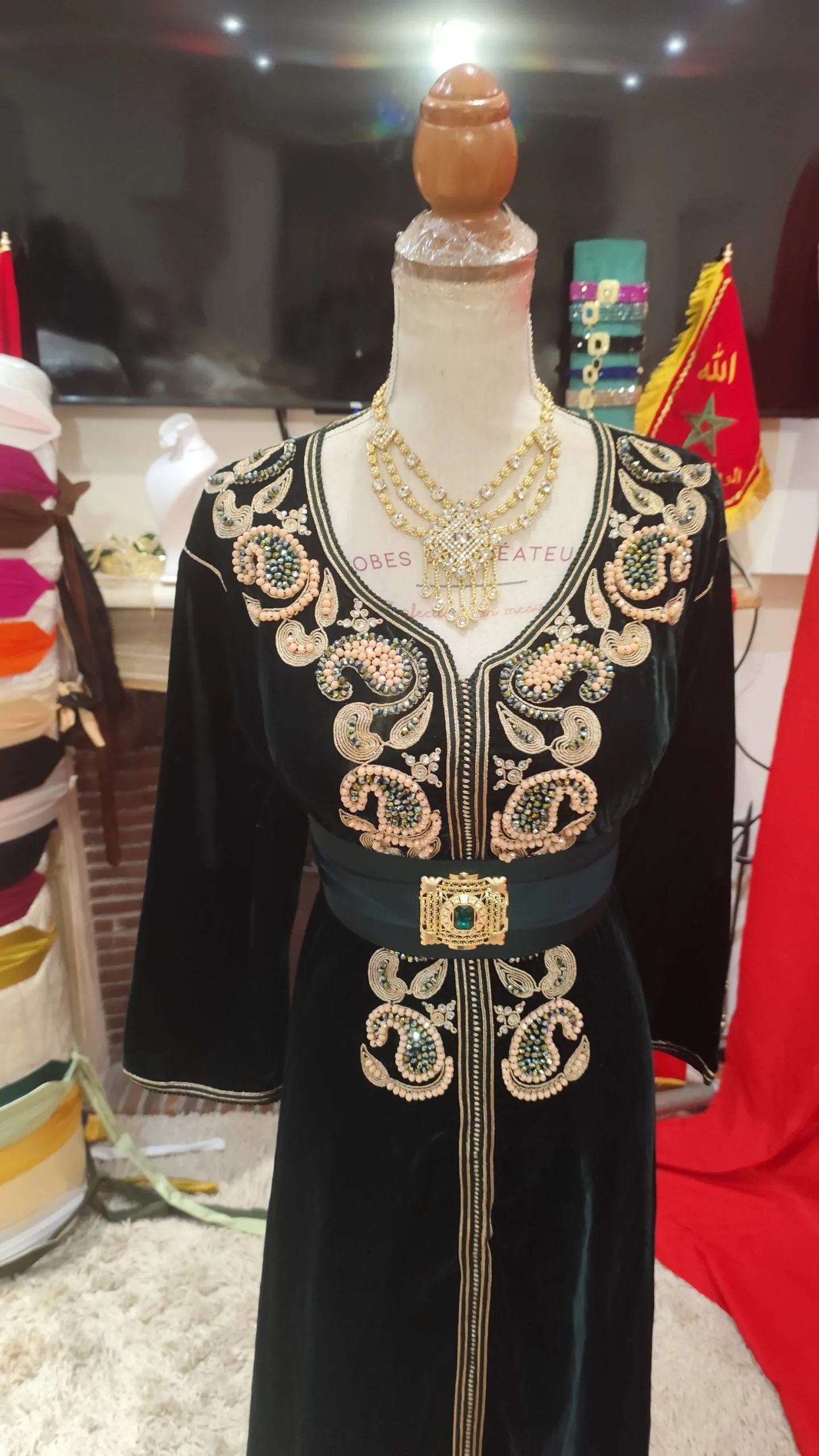 caftan marocain d occasion grande taille – Image 4