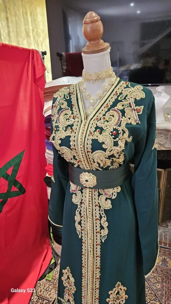 Caftán marroquí nuevo, talla grande — photo 5