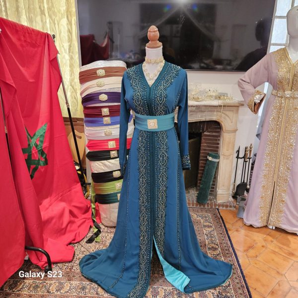 caftan marocain neuf doublé — photo 7