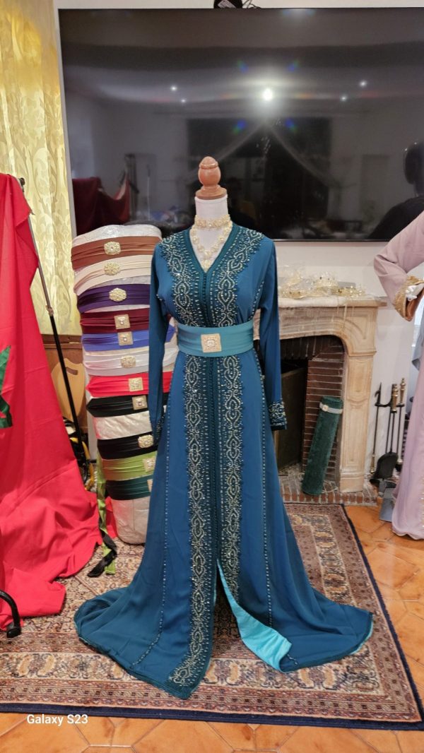 caftan marocain neuf doublé — photo 13