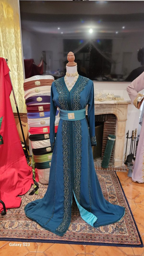 caftan marocain neuf doublé — photo 6