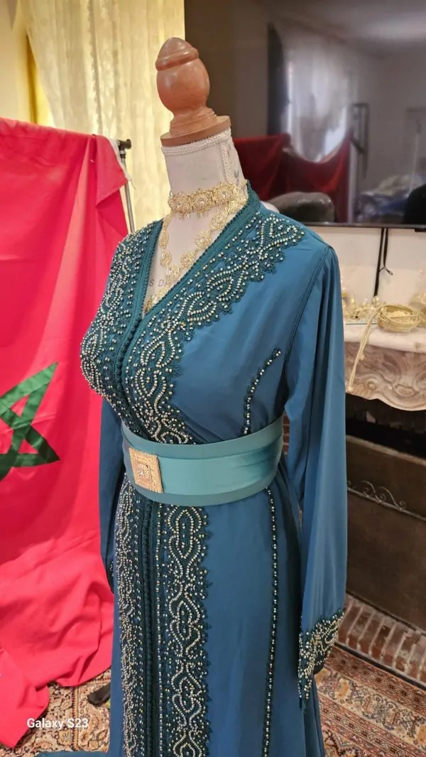 New lined Moroccan caftan — photo 11